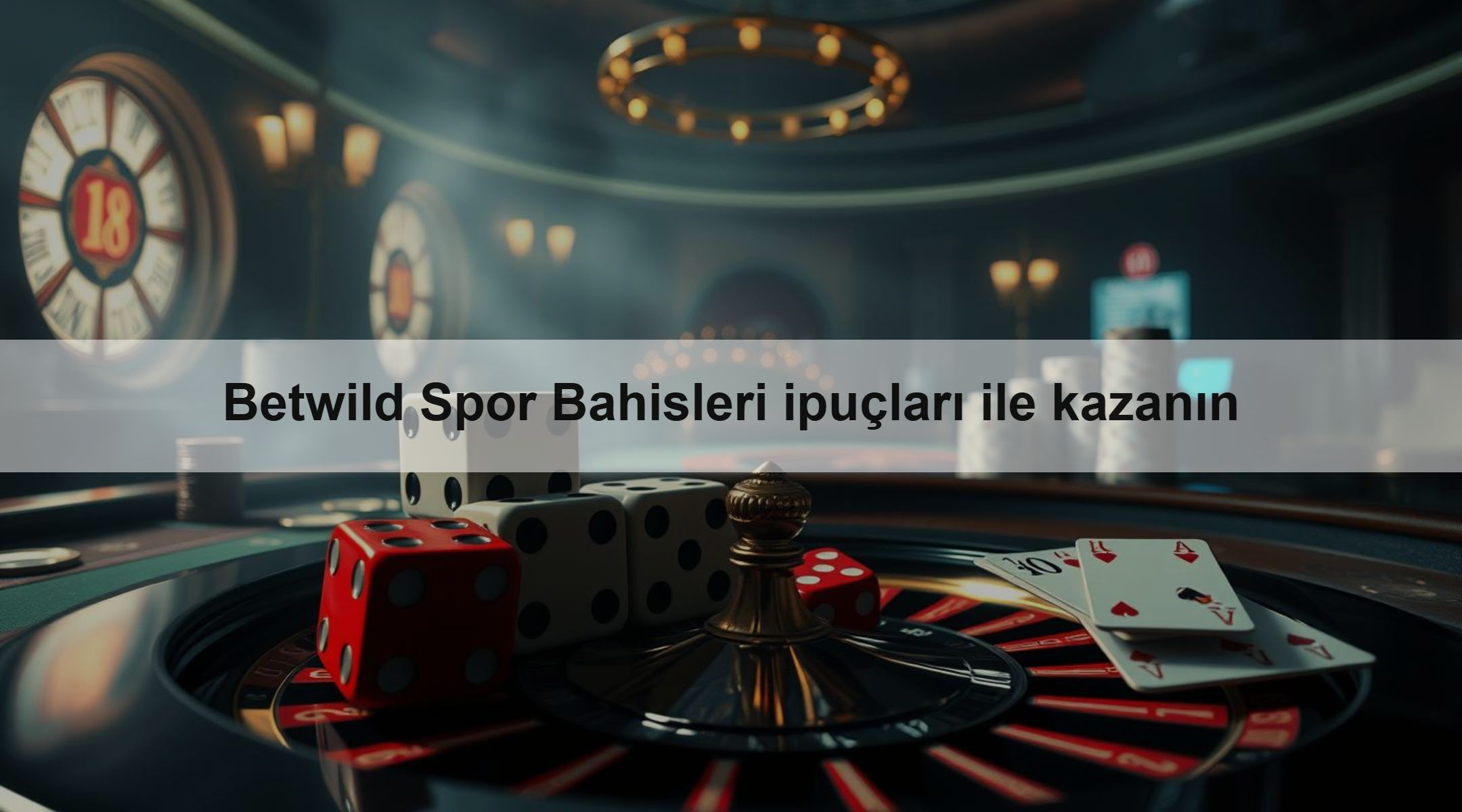 Betwild Spor Bahisleri ipuçları ile kazanın